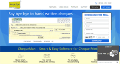 Desktop Screenshot of chequeman.com